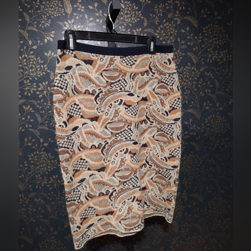 Anthropologie Sparrow Textured Pencil Skirt
